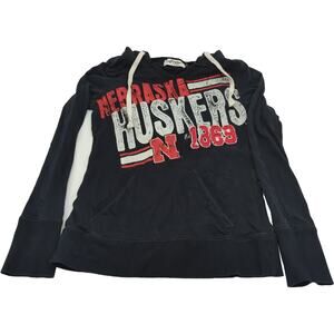 4her by Carl Banks S Blue Nebraska Huskers Hoodie